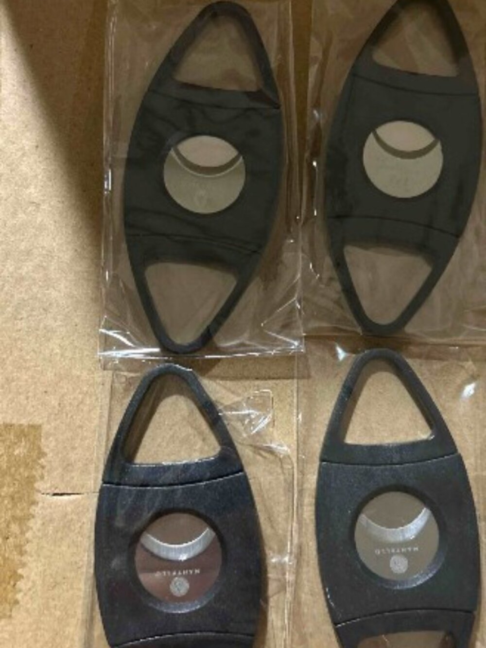 New 4 pack Mantello Guillotine cigar cutters Great Gift Item for Man Cave